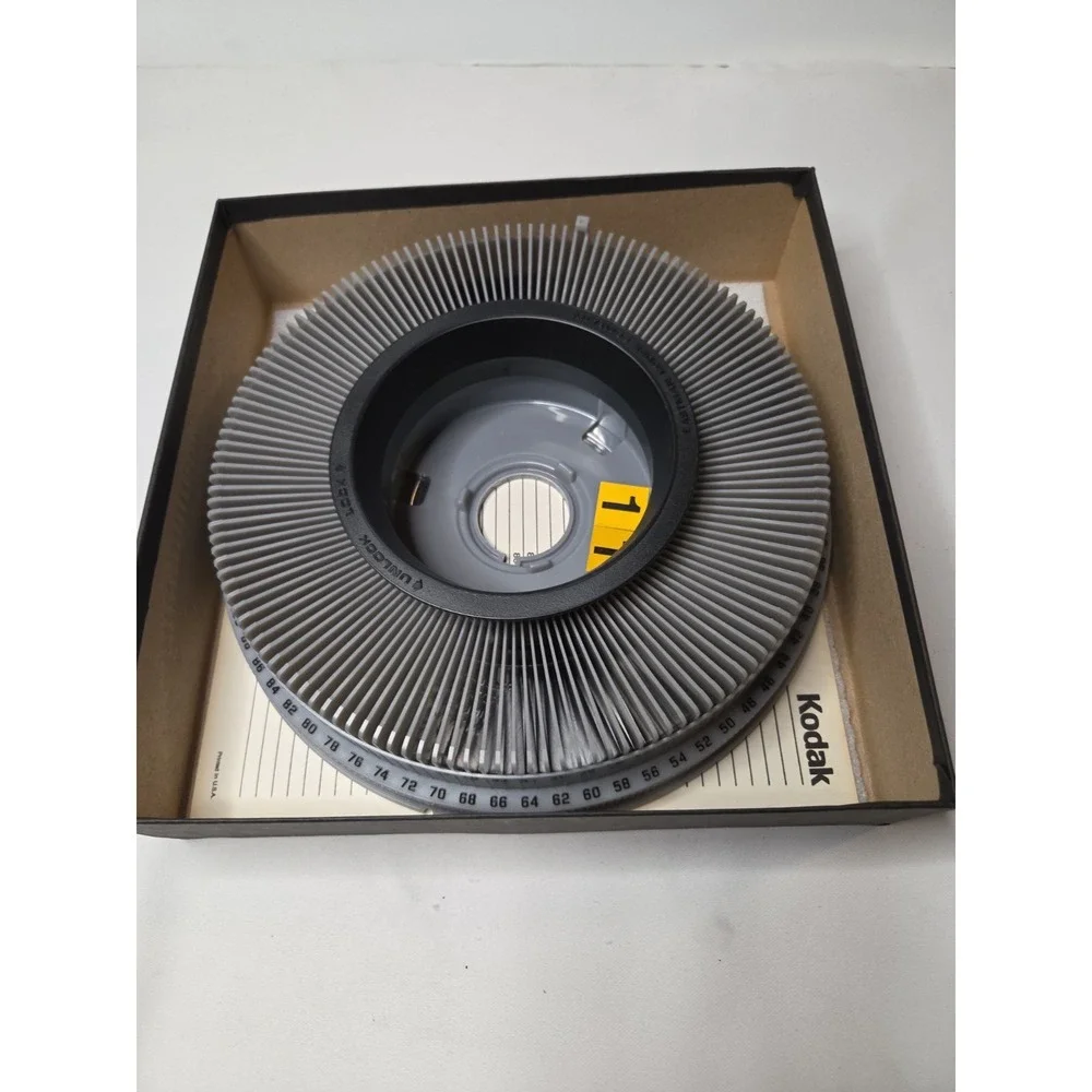 Lot Of 4 Kodak Carousel Transvue 140 Projector Gray Slide Tray Original With Box